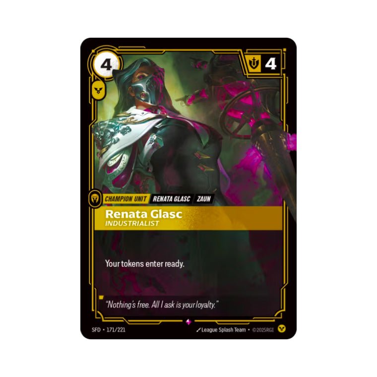 Renata Glasc, Industrialist (SFD - 171) - Cards Beyond