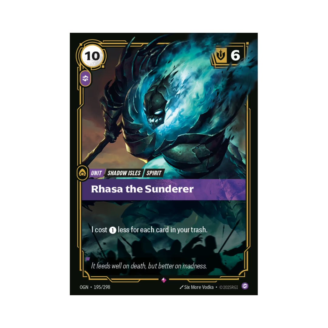 Rhasa the Sunderer (OGN - 195) - Cards Beyond