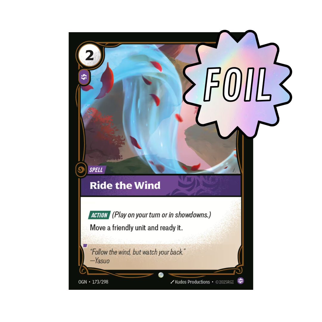 Ride the Wind (OGN - 173) - Cards Beyond