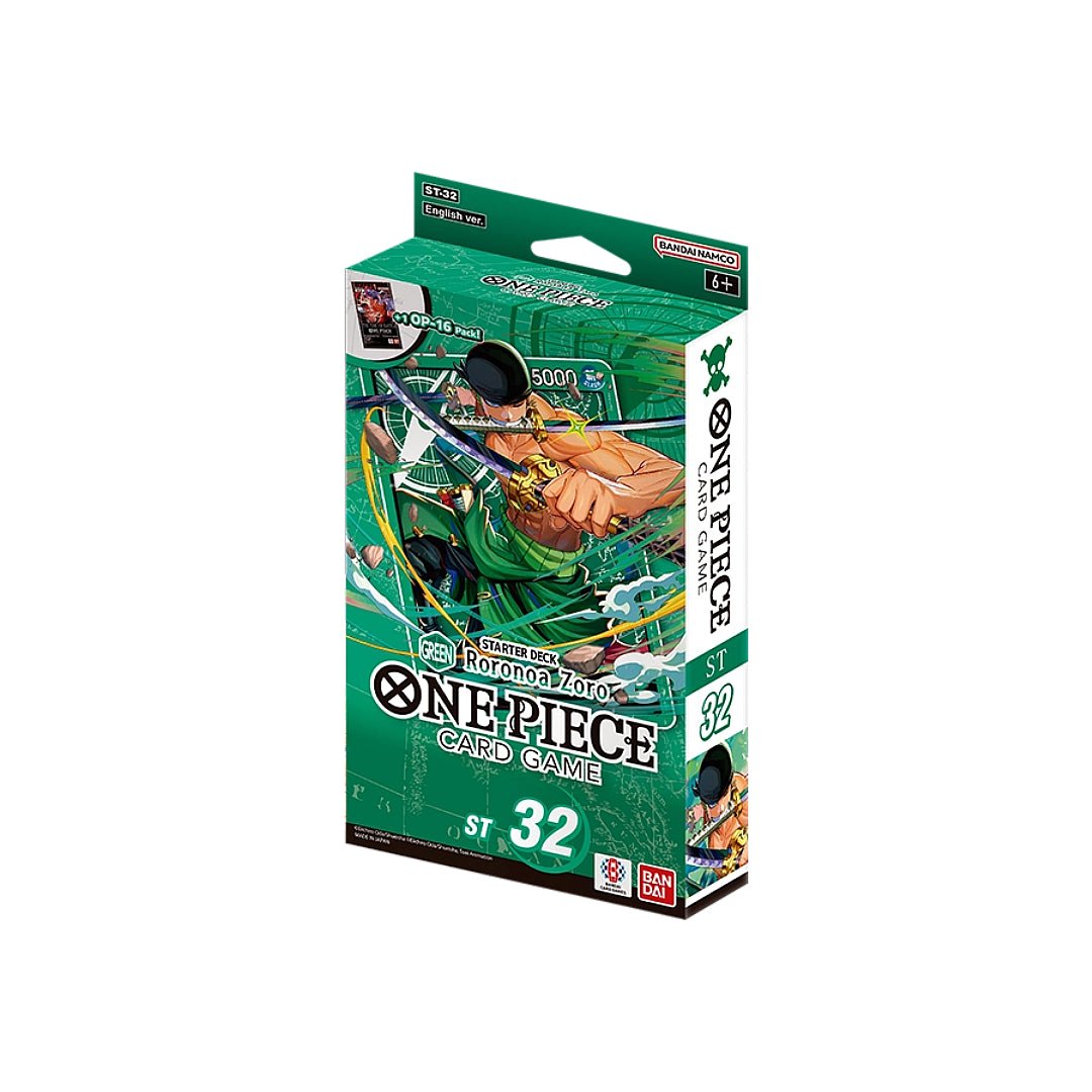 Roronoa Zoro Starter Deck (ST32) - Cards Beyond