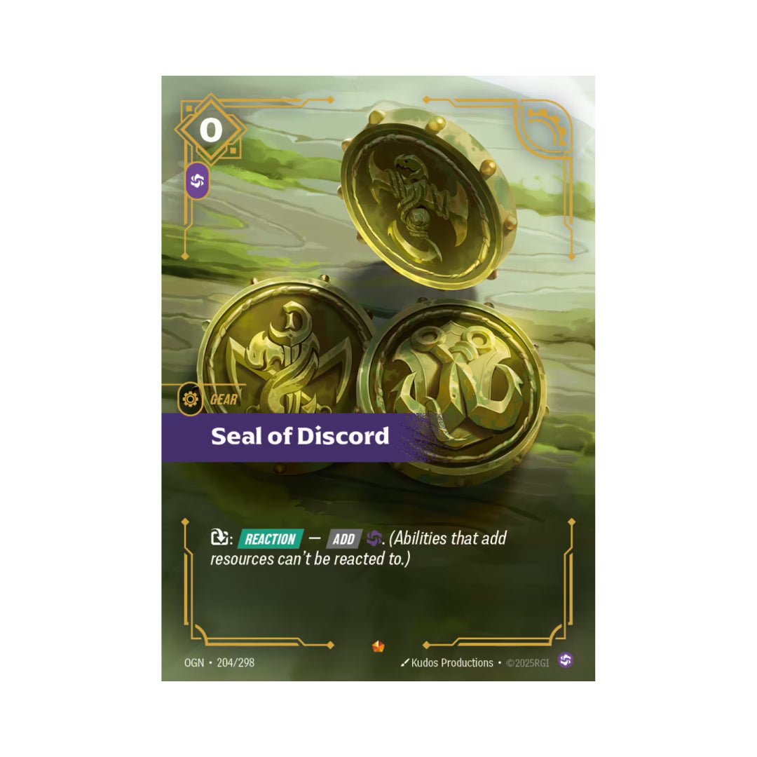 Seal of Discord (OGN - 204) - Cards Beyond