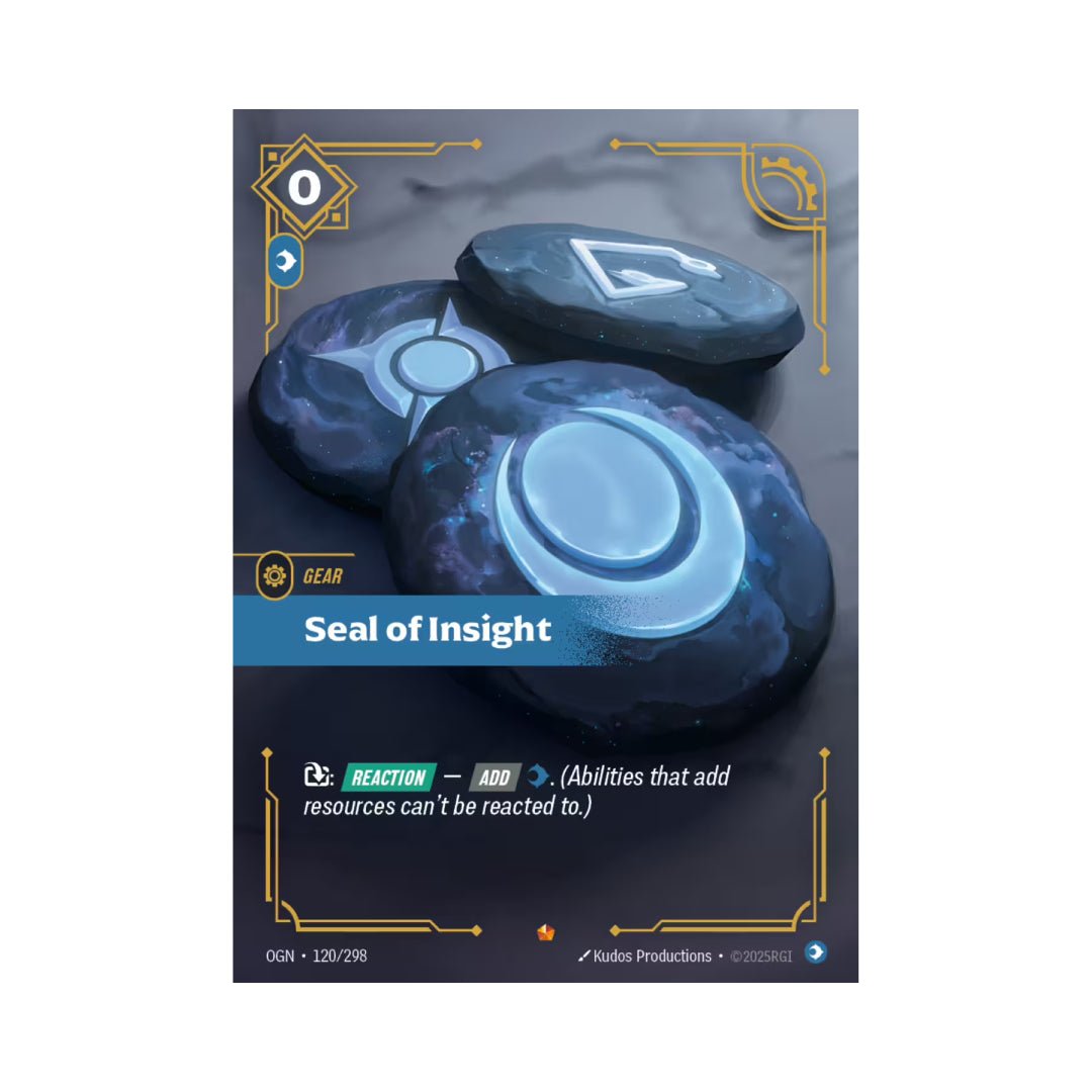 Seal of Insight (OGN - 120) - Cards Beyond