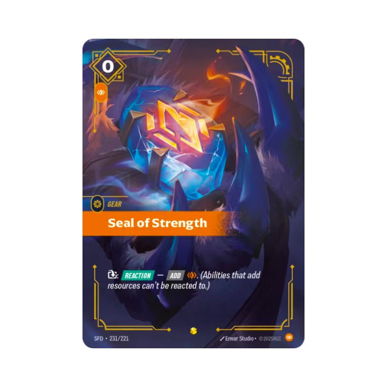 Seal of Strength (SFD - 231) - Cards Beyond