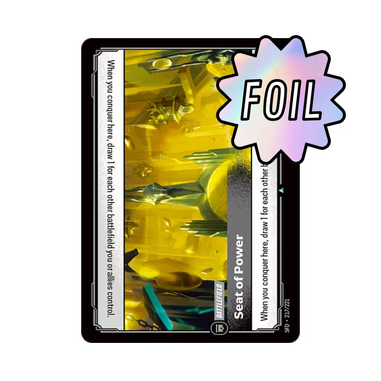 Seat of Power (SFD - 217) - Cards Beyond