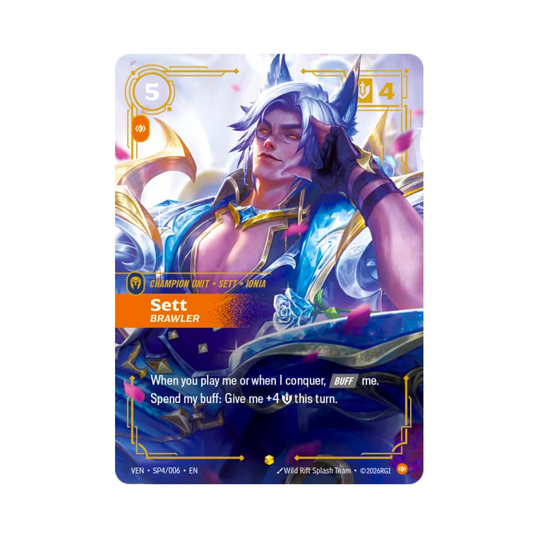 Sett - Brawler (VEN-SP4) - Cards Beyond