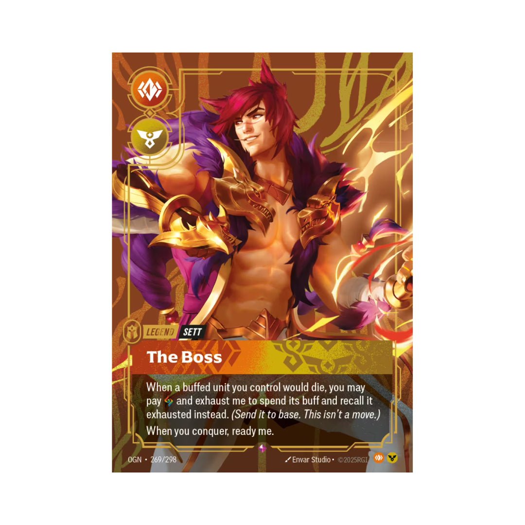 Sett - The Boss (OGN - 269) - Cards Beyond