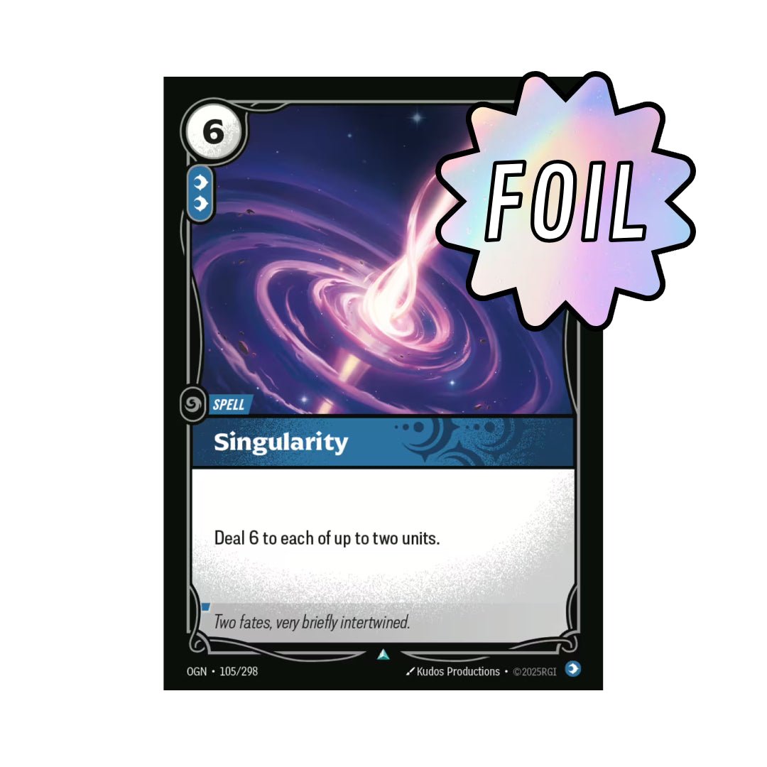 Singularity (OGN - 105) - Cards Beyond