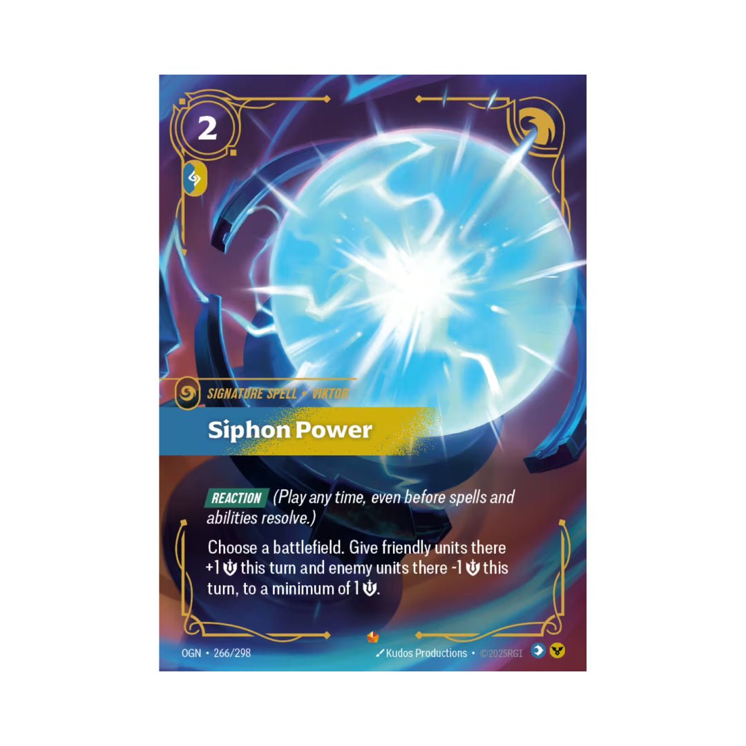 Siphon Power (OGN - 266) - Cards Beyond