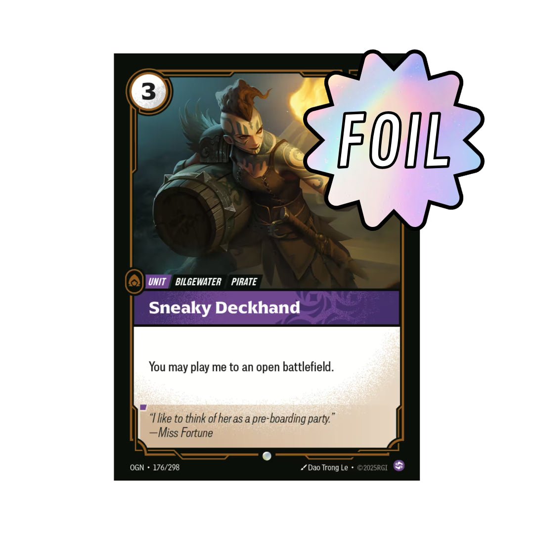 Sneaky Deckhand (OGN - 176) - Cards Beyond