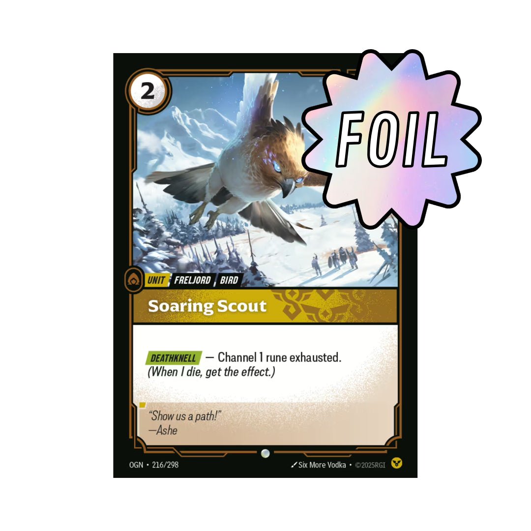 Soaring Scout (OGN - 216) - Cards Beyond
