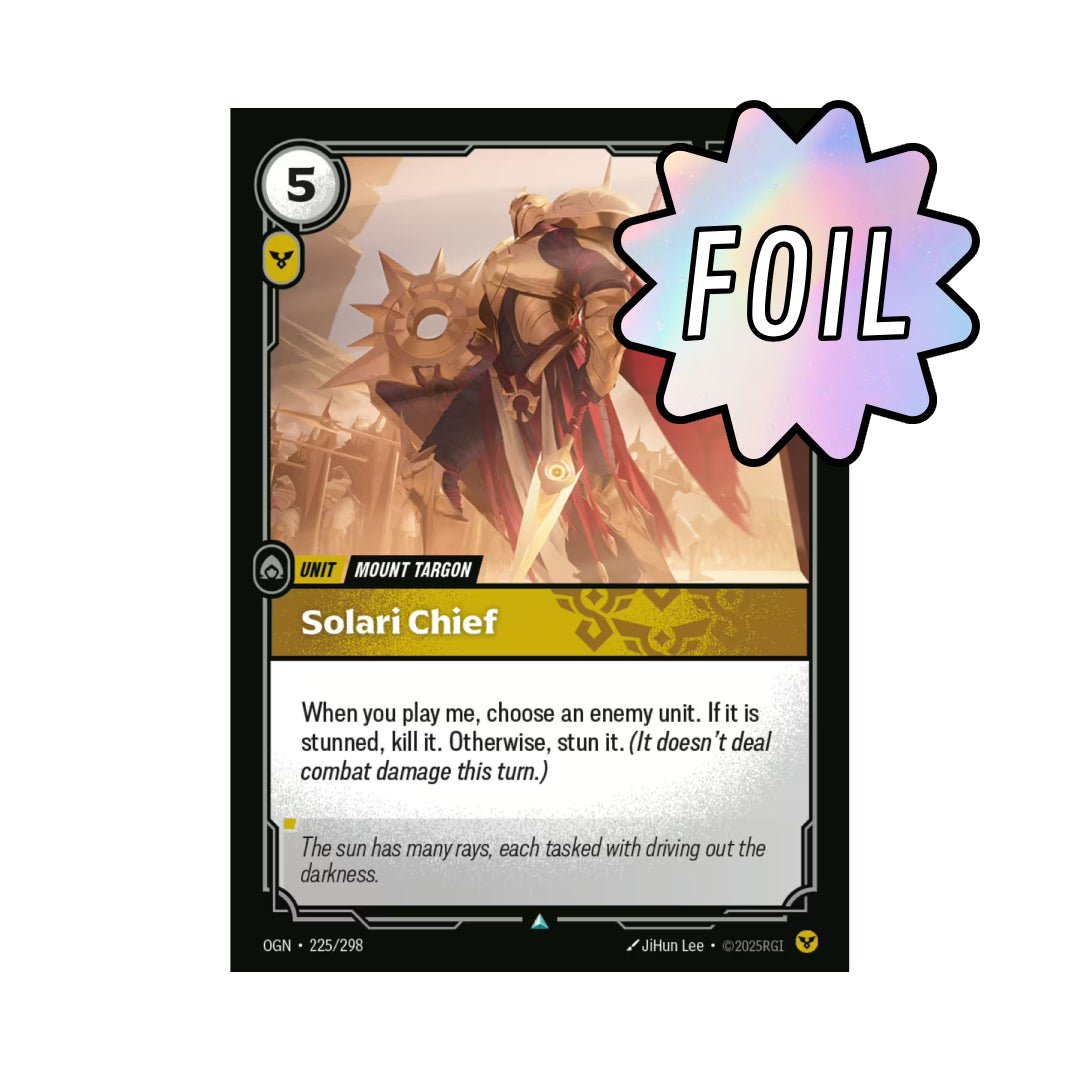 Solari Chief (OGN - 225) - Cards Beyond
