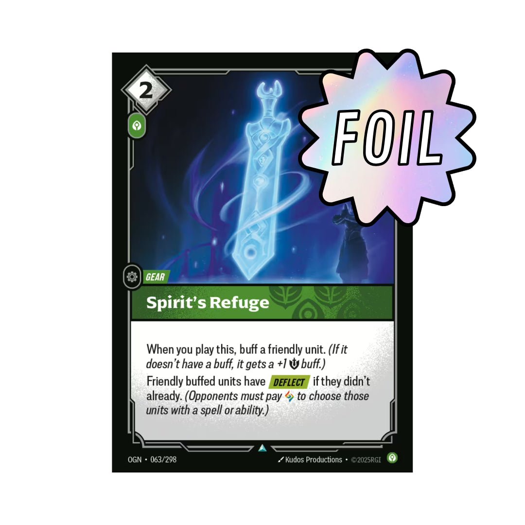 Spirit's Refuge (OGN - 063) - Cards Beyond