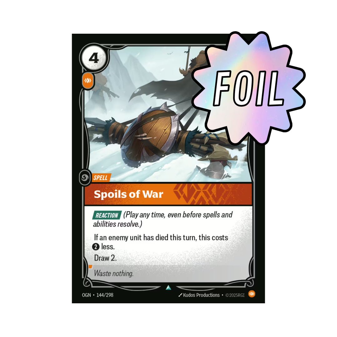 Spoils of War (OGN - 144) - Cards Beyond