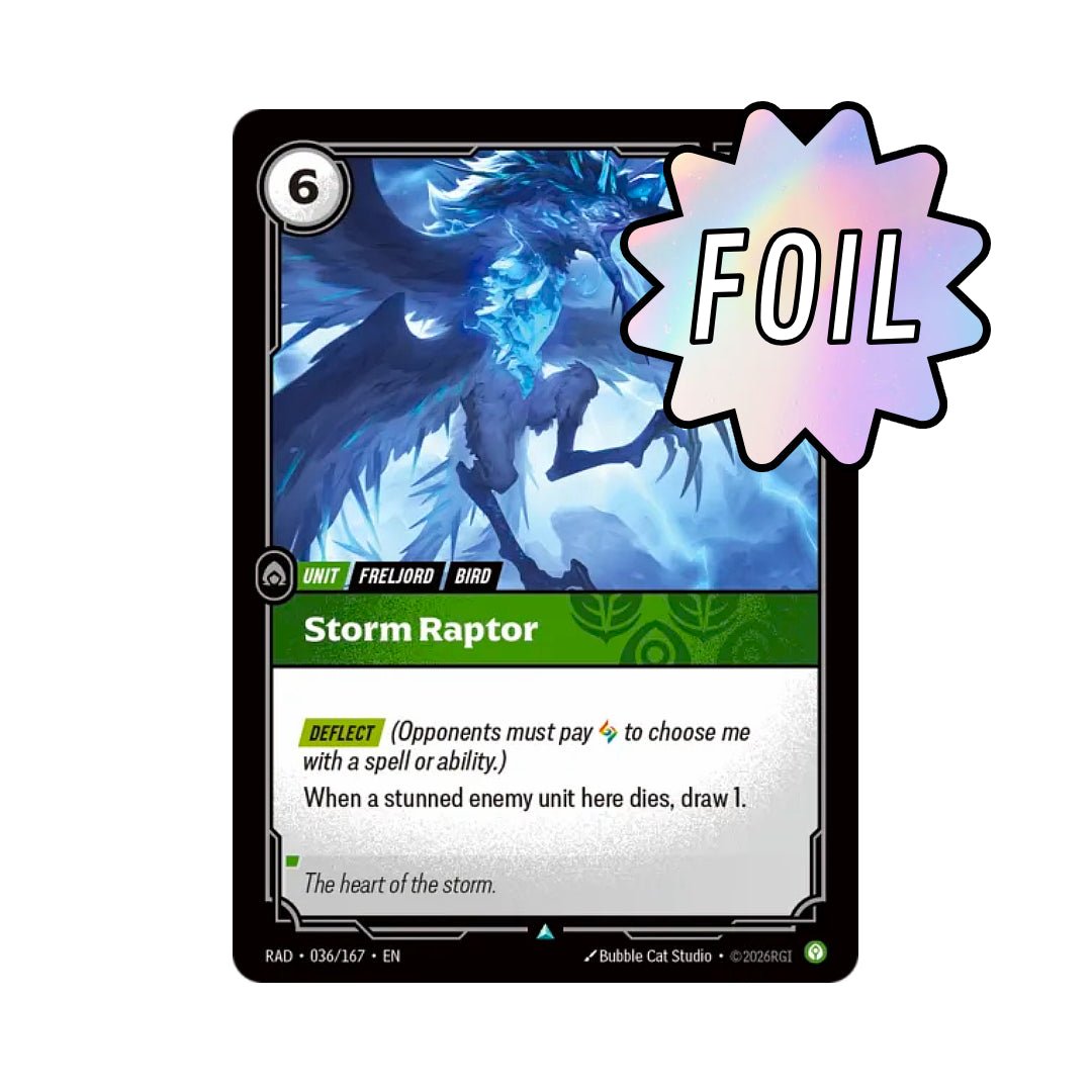 Storm Raptor (RAD-036) - Cards Beyond