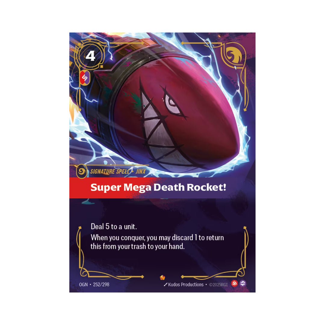 Super Mega Death Rocket! (OGN - 252) - Cards Beyond