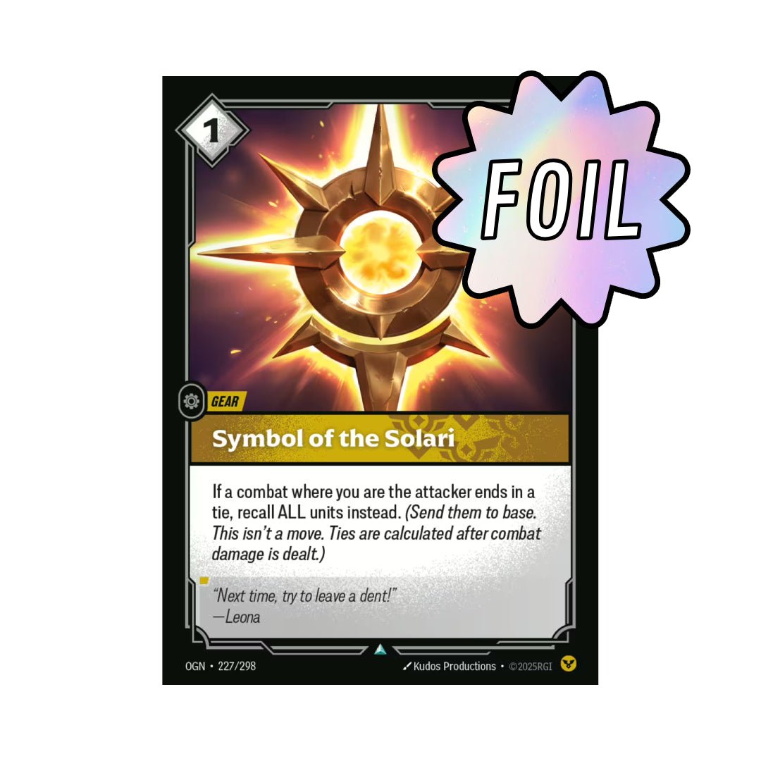 Symbol of the Solari (OGN - 227) - Cards Beyond