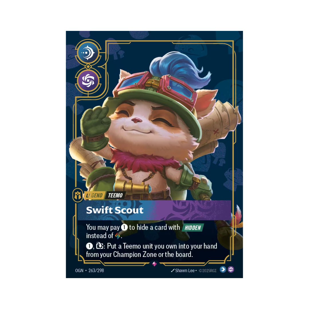 Teemo - Swift Scout (OGN - 263) - Cards Beyond