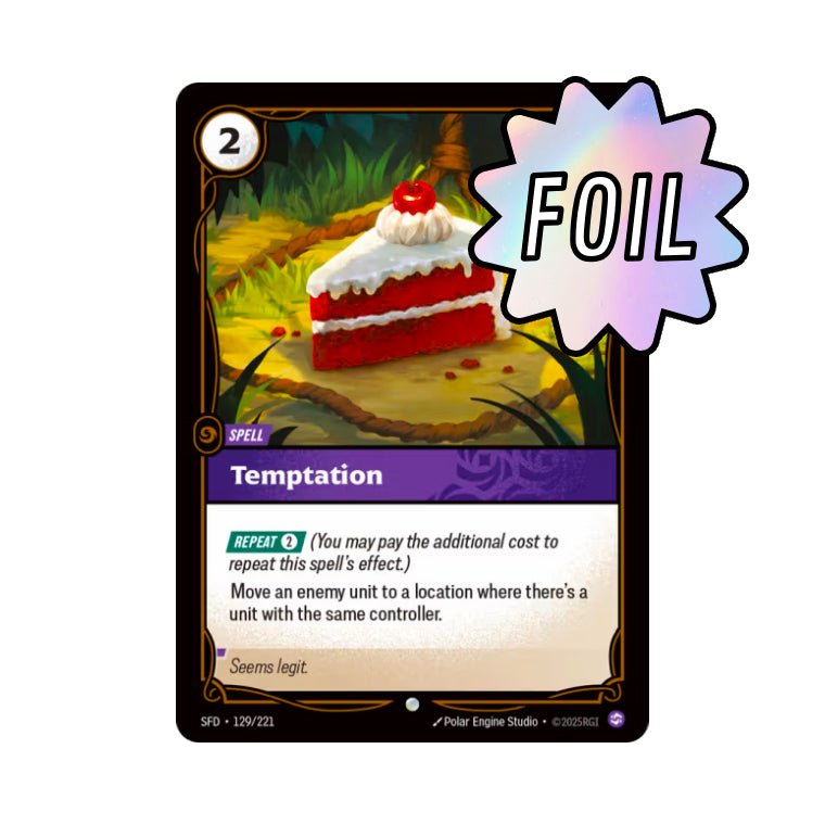 Temptation (SFD - 129) - Cards Beyond