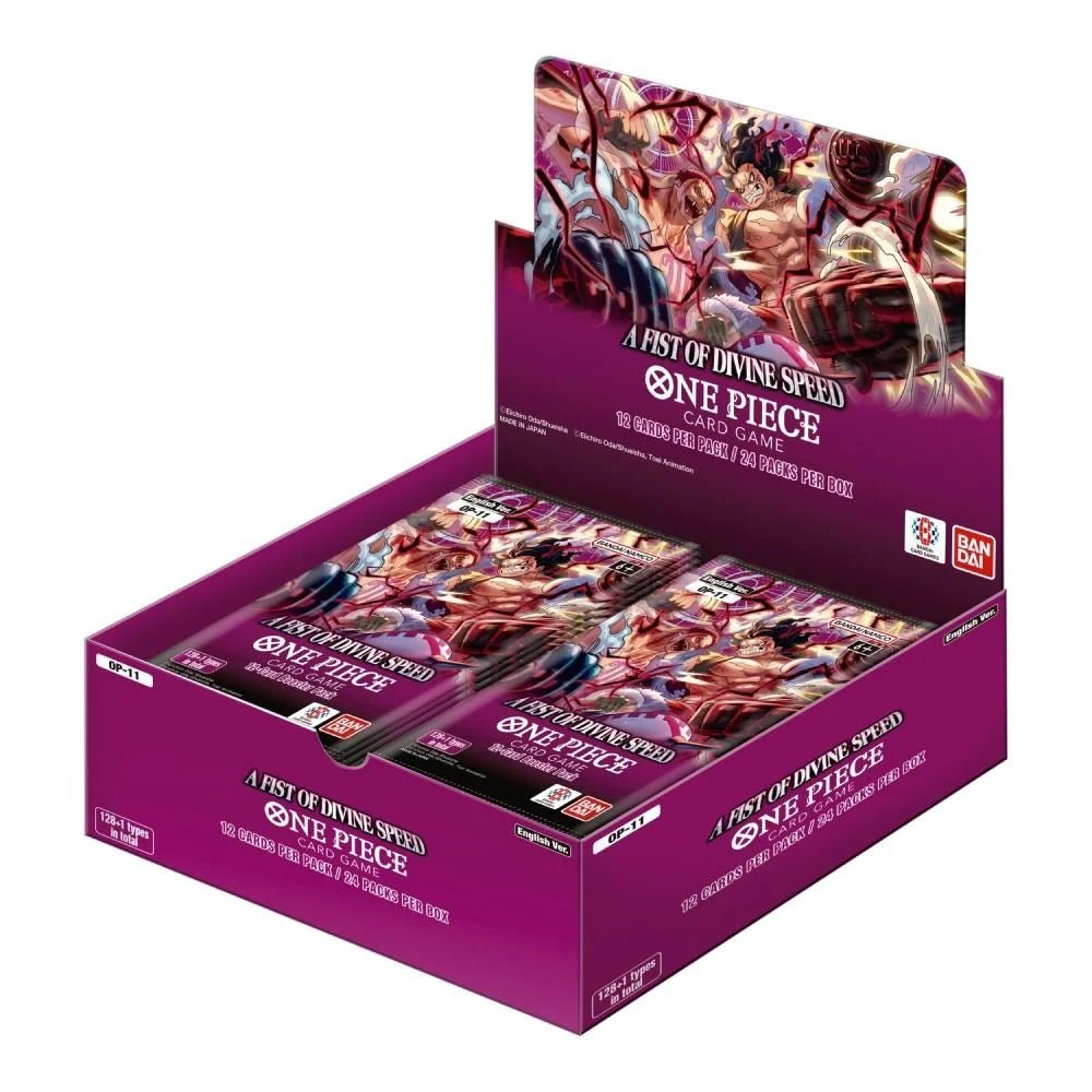 A Fist of Divine Speed Booster Display - Cards Beyond