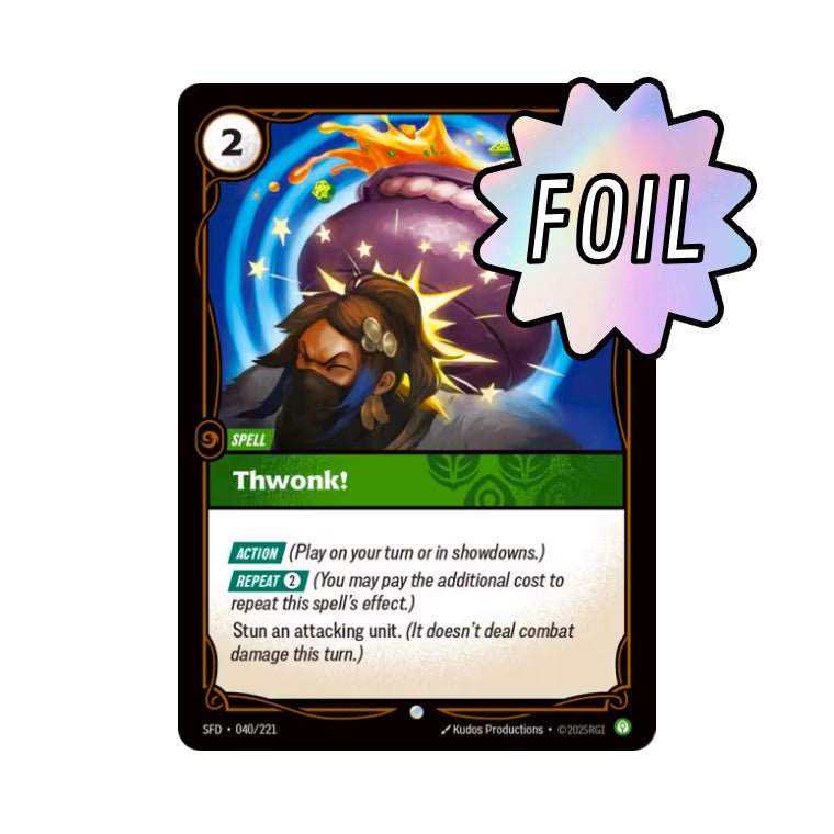 Thwonk! (SFD - 040) - Cards Beyond