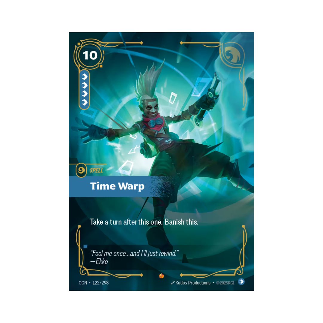 Riftbound | Time Warp (OGN-122) – Cards Beyond