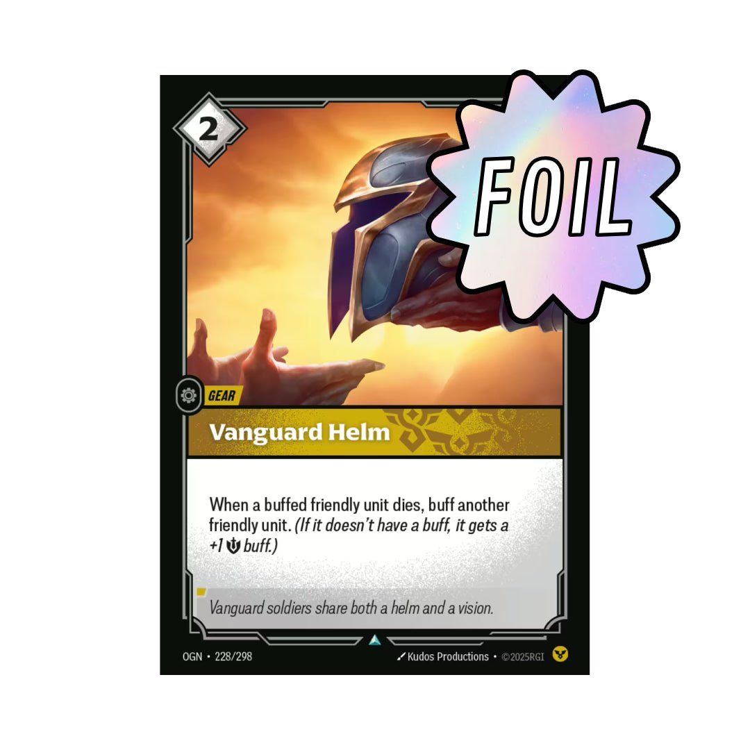 Vanguard Helm (OGN - 228) - Cards Beyond