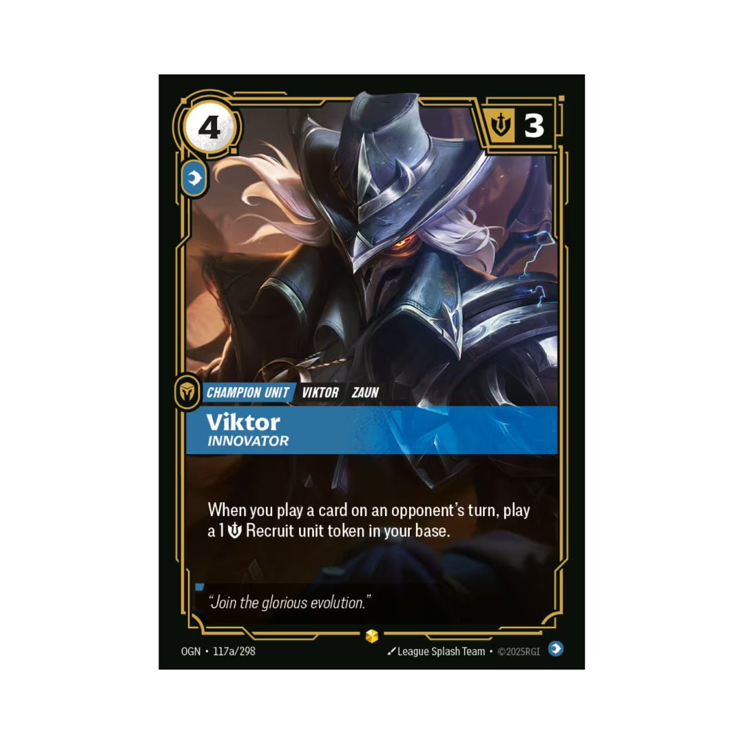 Viktor - Innovator (OGN - 117a) - Cards Beyond