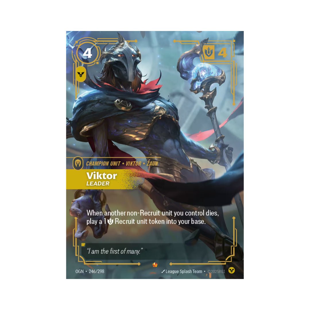 viktor riftbound card Riftbound | Viktor