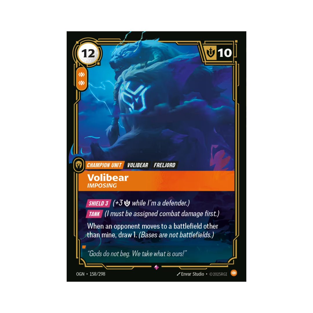 Volibear - Imposing (OGN - 158) - Cards Beyond