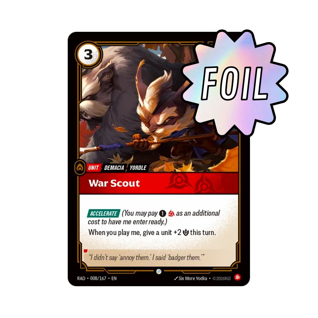 War Scout (RAD-008) - Cards Beyond