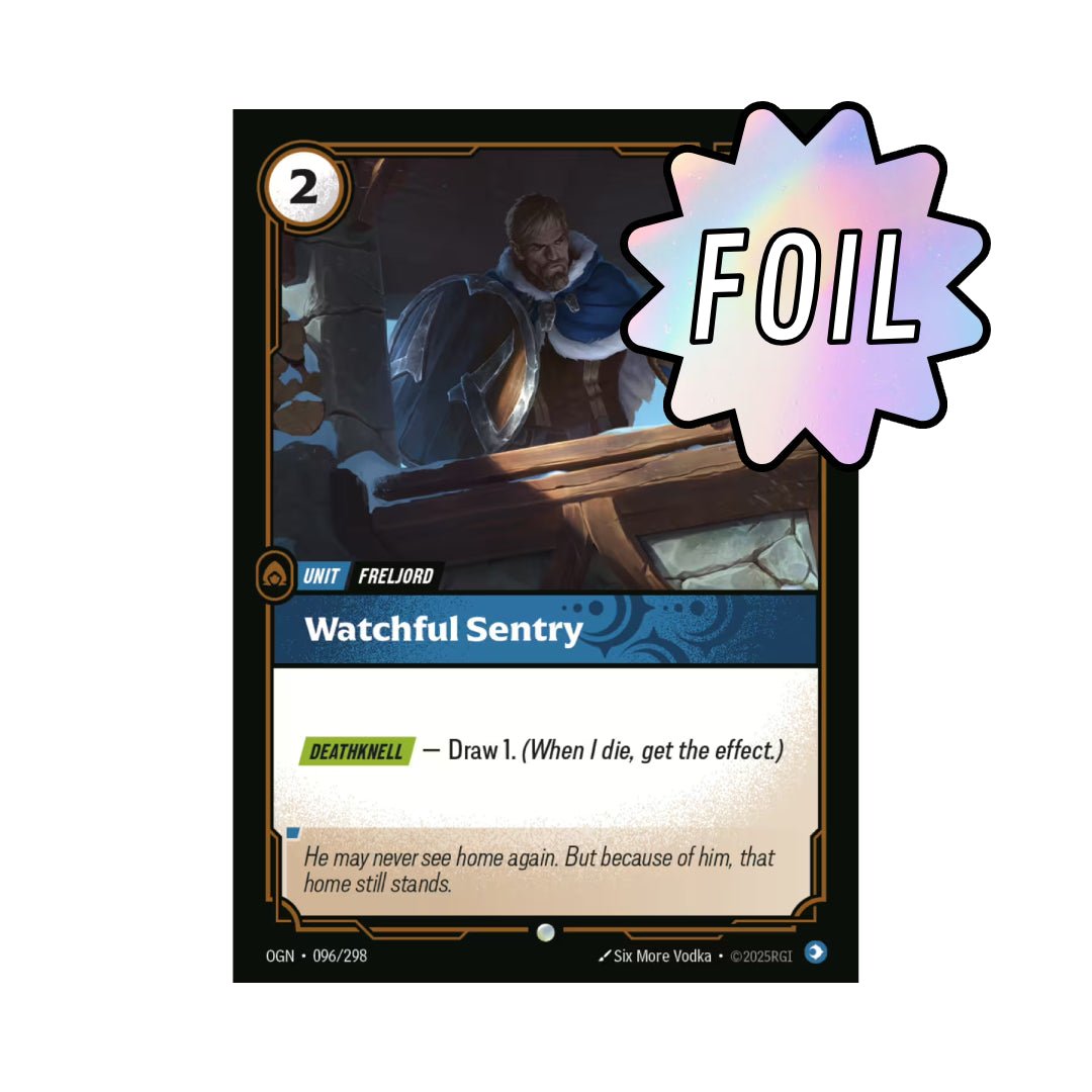 Watchful Sentry (OGN - 096) - Cards Beyond