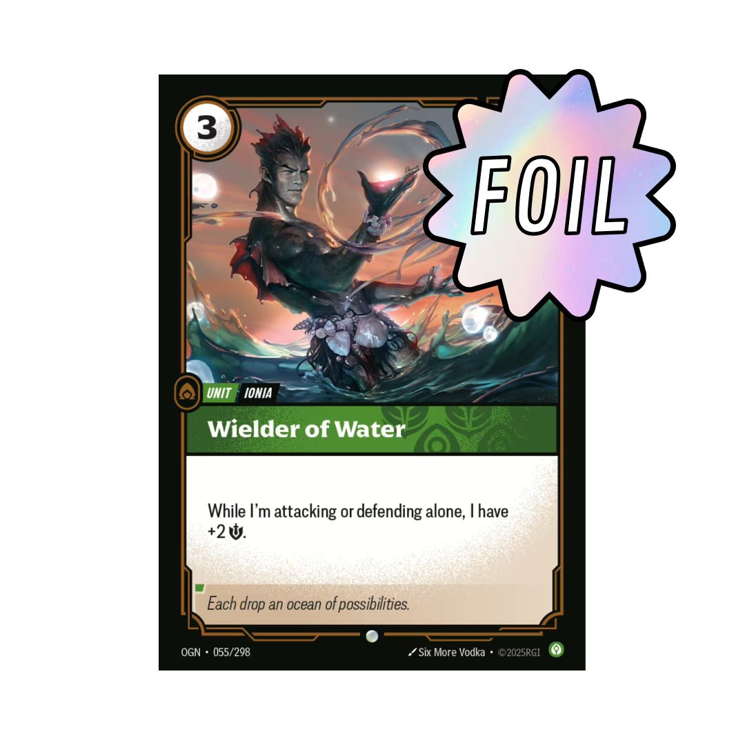 Wielder of Water (OGN - 055) - Cards Beyond