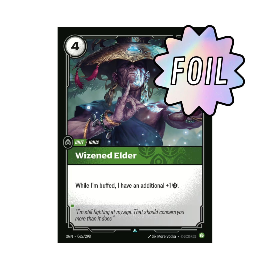 Wizened Elder (OGN - 065) - Cards Beyond