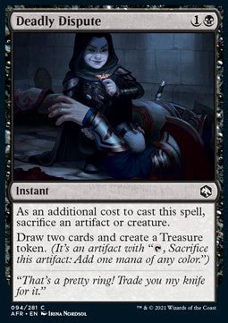 Deadly Dispute - Adventures in the Forgotten Realms (Common) [AFR-94] - Cards Beyond