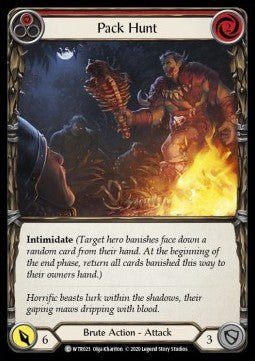 Pack Hunt (Red) (Normal) - Welcome to Rathe - Unlimited (Common) [WTR-U-WTR023] - Cards Beyond
