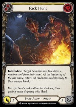 Pack Hunt (Yellow) (Normal) - Welcome to Rathe - Unlimited (Common) [WTR-U-WTR024] - Cards Beyond