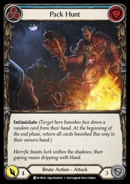 Pack Hunt (Blue) (Normal) - Welcome to Rathe - Unlimited (Common) [WTR-U-WTR025] - Cards Beyond