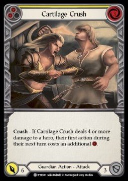 Cartilage Crush (Yellow) (Normal) - Welcome to Rathe - Unlimited (Common) [WTR-U-WTR061] - Cards Beyond