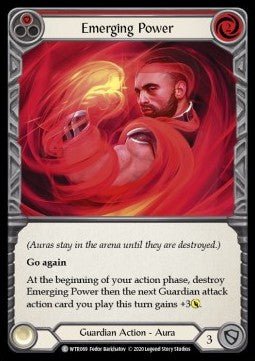 Emerging Power (Red) (Normal) - Welcome to Rathe - Unlimited (Common) [WTR-U-WTR069] - Cards Beyond