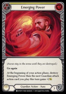 Emerging Power (Yellow) (Normal) - Welcome to Rathe - Unlimited (Common) [WTR-U-WTR070] - Cards Beyond