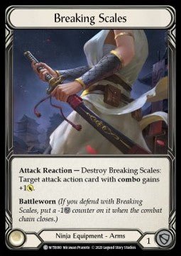 Breaking Scales (Normal) - Welcome to Rathe - Unlimited (Common) [WTR-U-WTR080] - Cards Beyond