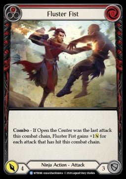 Fluster Fist (Red) (Normal) - Welcome to Rathe - Unlimited (Rare) [WTR-U-WTR086] - Cards Beyond