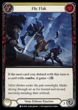 Flic Flak (Yellow) (Normal) - Welcome to Rathe - Unlimited (Rare) [WTR-U-WTR093] - Cards Beyond
