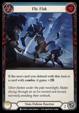 Flic Flak (Blue) (Normal) - Welcome to Rathe - Unlimited (Rare) [WTR-U-WTR094] - Cards Beyond