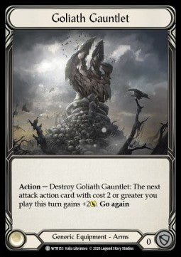 Goliath Gauntlet (Normal) - Welcome to Rathe - Unlimited (Common) [WTR-U-WTR153] - Cards Beyond