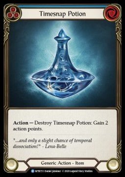 Timesnap Potion (Normal) - Welcome to Rathe - Unlimited (Rare) [WTR-U-WTR172] - Cards Beyond