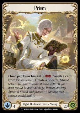 Prism // Ravenous Meataxe (Normal) - Monarch - Unlimited (Token) [MON-U-002/221] - Cards Beyond
