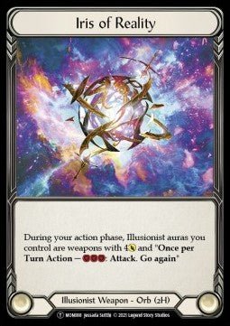 Iris of Reality // Levia (Normal) - Monarch - Unlimited (Token) [MON-U-088/120] - Cards Beyond