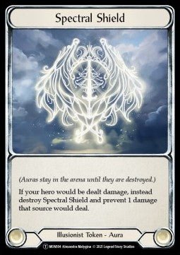 Spectral Shield // Hatchet of Body (Normal) - Monarch - Unlimited (Token) [MON-U-104/105] - Cards Beyond