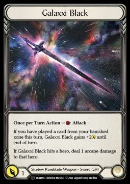 Galaxxi Black // Soul Shackle (Normal) - Monarch - Unlimited (Token) [MON-U-155/186] - Cards Beyond